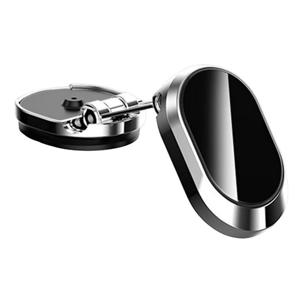 Soporte magnético compacto para teléfono de coche, rotación de 720 grados, aleación de zinc, para salpicadero. Argén