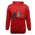 thumbnail image 4 of KeShDi Christmas Cropped Sweatshirt Men's Christmas Printed Top Hooded Top Casual Men's Hooded Sweatshirt RedM, 4 of 4