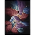 thumbnail image 2 of Nourison Prismatic Modern Black 8'6" x 11'6" Area Rug (9x12), 2 of 8