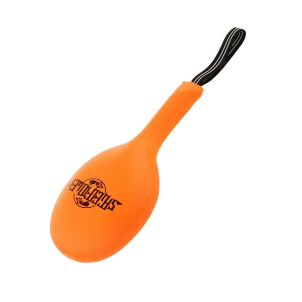 Suministros de boxeo Guantes de patadas Raquetas de práctica de kickboxing Paletas Karate Artes marciales naranja