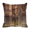 thumbnail image 1 of Funda de almohada ABPHQTO con Puerta de Granero de Madera Antigua 40x40 cm, 1 of 1