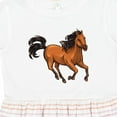 thumbnail image 4 of Inktastic Wild Mustang Horse Galloping Girls Toddler Dress, 4 of 5