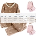 thumbnail image 3 of FAWUUDO Women's Cotton Long Sleeve Pajama Set Button Down Pjs Set, 3 of 4
