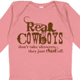 thumbnail image 4 of Inktastic Real Cowboys Boys or Girls Long Sleeve Baby Bodysuit, 4 of 5