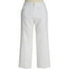 George ME - Women's Textured Cotton Crop-Length Pants