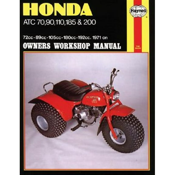Pre-Owned Honda ATC70, 90, 110, 185 and 200 (71-85) Haynes Repair Manual ^
