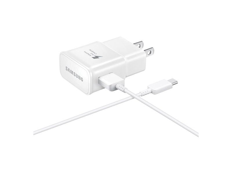 Samsung Genuine Fast Charge USB C 15W Wall Charger – White Samsung Genuine Fast Charge USB C 15W Wall Charger – White