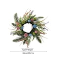 thumbnail image 3 of Plastic Ring Multicolor Easter Egg Wreath, Plastic Hanging Decorations for Home Window Door Display Rkxzt, 3 of 6