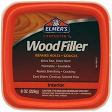 Elmers E848D12 Paintable Wood Filler, 0.5 pt
