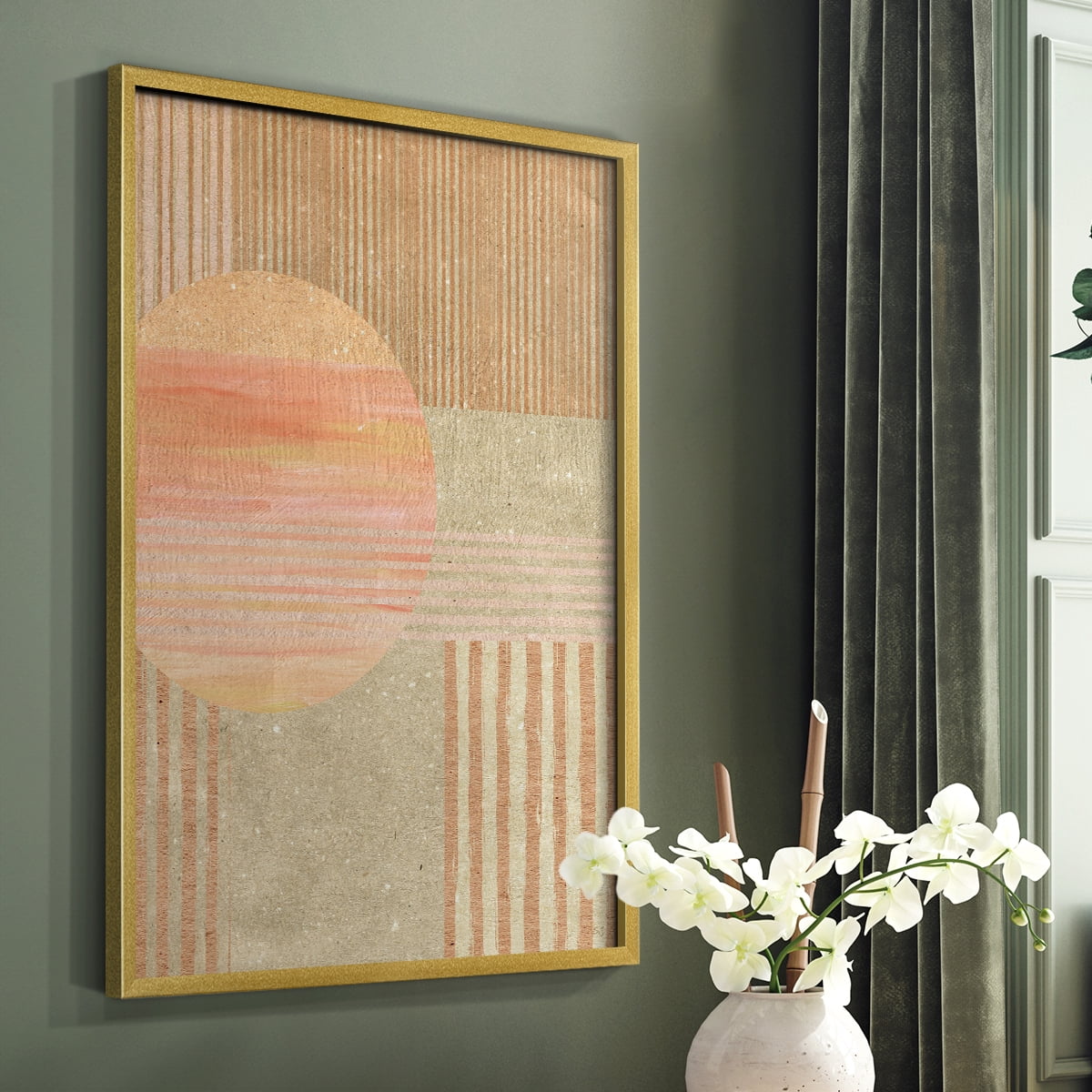 Adobe Sunrise I in Paper Solid Wood 8 x 10 Framed Print