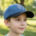 thumbnail image 6 of CYRBOKO Cotton, Adjustable Cotton Outdoor Breathable Baseball Caps for Kids Dark Blue Size 2-6 T, 6 of 6