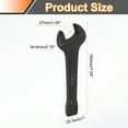 thumbnail image 2 of Llave de golpeo de extremo abierto Uxcell de 27 mm, herramienta manual de spanner abierta de acero CR-V, 2 of 6