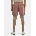 thumbnail image 2 of No Boundaries Soft Fleece Jogger Shorts, 6" Inseam, Men's and Big Men's, 2 of 5
