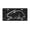 Black Animal Bunny, variant on Front License Plate Designs Black Beach Shells Vanity License Plates for Front of Car Aluminum Metal Novelty Plate Decorative Car Vanity Tag with 4 Holes for Women Men Decor 6 * 12 Inch
