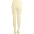 thumbnail image 3 of ORUYROP Women's Solid Colored Opaque Microfiber Footed Tights, 3 of 7