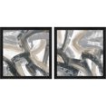 thumbnail image 1 of Great Art Now Urban Graffiti Neutral by Silvia Vassileva, 2 Piece Framed Art Set Each 13.25"W x 13.25"H, 1 of 3