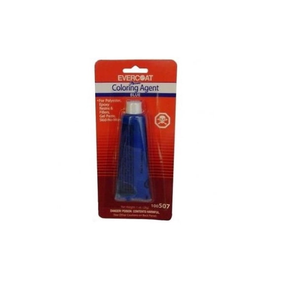 Evercoat 1 Oz Tube Admiral Blue Evercoat Coloring Agent  100507