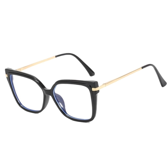 Gafas Anti Luz Azul Shiratori Rectangulares con Montura Negra