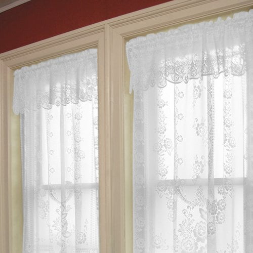 Heritage Lace Victorian Rose 60 Curtain Valance Com Heritage Lace Victorian Rose 60, Victorian Lace Curtains