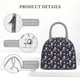 thumbnail image 4 of Fotbe Elegant ice skates snowflakes A Bolsa de Almuerzo con Estampado, Lonchera Aislada, Contenedor de Comida Reutilizable Tipo Cooler a Prueba de Fugas, 4 of 6