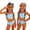 Light Blue, variant on CCRFTGI Girls Swimsuit Size 7-8 2 Piece Set Swimming Girls Bikini Beach Holiday Bathing Suits Cute Summer Polka Dots Girls Clothes Tankini Swimsuits Swimwear White 9-10 Years