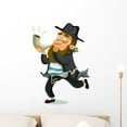 thumbnail image 1 of Orthodox Jewish Man Wall Mural Decal by Wallmonkeys Vinyl Peel and Stick Graphic (24 in H x 18 in W, 1 of 4