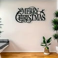 thumbnail image 7 of YOHAVEN Metal Merry Christmas Wall Hanging, Holiday Sign Decoration for Home Kitchen Living Room Office, Festive Christmas Party Mantle Decor, 7 of 7