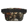 thumbnail image 3 of Balery Vintage Floral Vase A Mochila Cinturón para Mujeres y Hombres, Bolsa de Cintura Impermeable de Doble Capa con Correa, 3 of 9