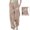 Khaki, variant on Girl Sweatpants Baggy Joggers High Waist Elastic with Pockets Girls Solid Pants Girlss Active Pants Sweatpants for Girlss 6-7 Years