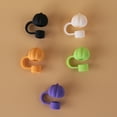 thumbnail image 6 of Shoreew 1/5Pcs Pumpkin Silicone Straw Cap Reusable Topper for 30/40 Oz Tumbler Cup Fall Thanksgiving Accessories Non-Slip BPA-Free Universal 10mm Straw Lid Protector, 6 of 7
