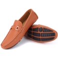 thumbnail image 4 of Mio Marino Men's Casually Suave Leather Penny Loafers, 4 of 6