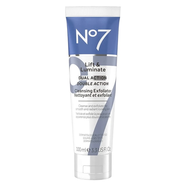 Limpiador facial No7 Lift & Luminate con vitamina C, E y B5 100 ml