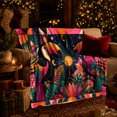 thumbnail image 3 of Cosmic Toucan Celestial, Mystical Bird Art Scene, Warm Flannel Blanket for Beach House and Living Room with Detailed Artwork, Bird Lovers Housewarming Gift, Artistic Home Decor, 3 of 9