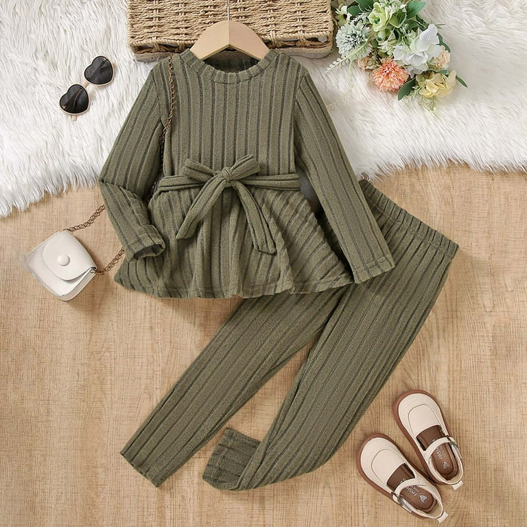 Gvdentm Toddler Baby Girl Clothes 5T Clothes Fall Winter Outfits Infant  Girl Sweatshirt Top 18 24 Months 2T 3T Pants Set(AG,7-8 Years) - Walmart.com