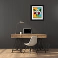 thumbnail image 3 of Robertson, Walter  26x32 Black Ornate Wood Framed with Double Matting Museum Art Print Titled - Star Burst Orchid, 3 of 4