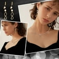 thumbnail image 6 of About 2 Colors Drop Earring Making Kit 40pcs Stainless Steel Rectangular Stud Earrings with Loop 40pcs Heart Charm Linking with 40pcs Jump Ring and Ear Nuts Head Pin, 6 of 8