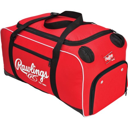 Rawlings Covert Player Baseball Duffle Bag Scarlet