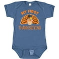 thumbnail image 3 of Inktastic Cute Turkey My 1st Thanksgiving Boys or Girls Baby Bodysuit, 3 of 5