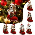 thumbnail image 2 of Christmas Dog Christmas Ornament,Dog Lovers Gift Christmas Decor Christmas Decorations for Tree, 2 of 2