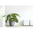 thumbnail image 4 of Ecopots Oslo Durable Modern Round Indoor/Outdoor Recycled Based Composite Flower Pot Planter, Grey, 17.75", 4 of 4