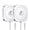 White(2 Pack), variant on Wireless Charger,25W Charging Pad Compatible with iPhone 17 16 15 14 13 12 Series, Fast Magnet Charger Stand Compatible with AirPods,Slim Portable Design White(2 Pack)