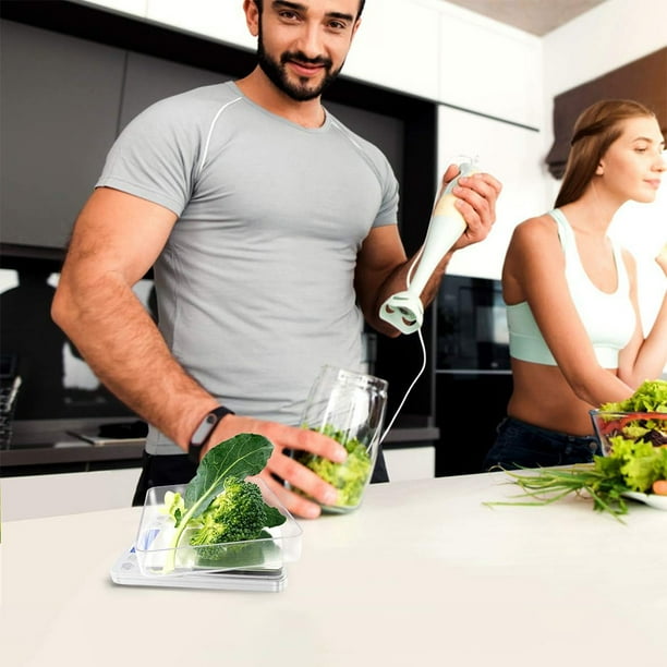 2 kg/3 kg/500g escala de cocina multifunción 0.1/0.01g escala de cocina digital LCD Mostrar escala de gramo de alta precisión para joyas/hornear