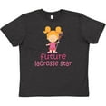 thumbnail image 3 of Inktastic Future Lacrosse Star Girl Youth T-Shirt, 3 of 5