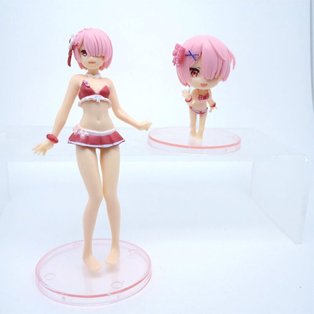 Figura de Anime Bandai Rem Re: la vida en un mundo diferente de Zero Kawaii Girl Dress Figure Rem PVC juguetes de modelos de colección xuanjing unisex
