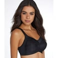 thumbnail image 3 of Amoena Women's Plus Size Isadora Full Figure Wirefree Pocketed Bra, Black, 48B, 3 of 3