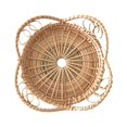 thumbnail image 1 of OUSITAID -Rattan Basket Petals  Shape Hand-Woven Bread Fruit Snack Storage Basket Tea Tray, 1 of 4