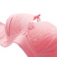 thumbnail image 6 of THDHVS Womens Plus Size Bras,Womens Sports Bras,Lady's Embroidered Glossy Comfortable Breathable Bra Underwear No Rims Hot Pink 48, 6 of 7