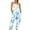 004 Light Blue, variant on Womens One Piece Jumpsuits Casual Sleeveless Straps Crewneck Wide Leg Pants Jumpers With Pockets