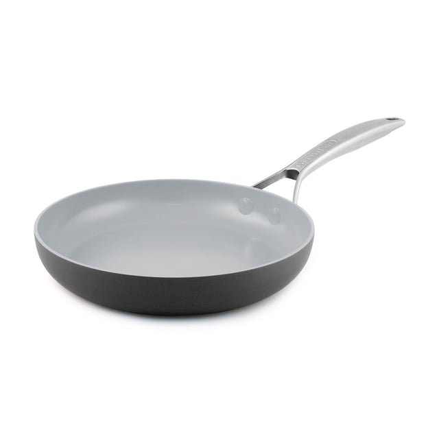 GreenPan Paris 8 Inch Ceramic Non-Stick Fry Pan, Grey -