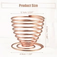 thumbnail image 3 of Makeup Sponge Holder Beauty Sponge Dry Stand Beauty Sponge Holder for Vanity 1.93" Rose Gold Tone, 3 of 7